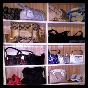 Coach purses for sale. Some are nwt